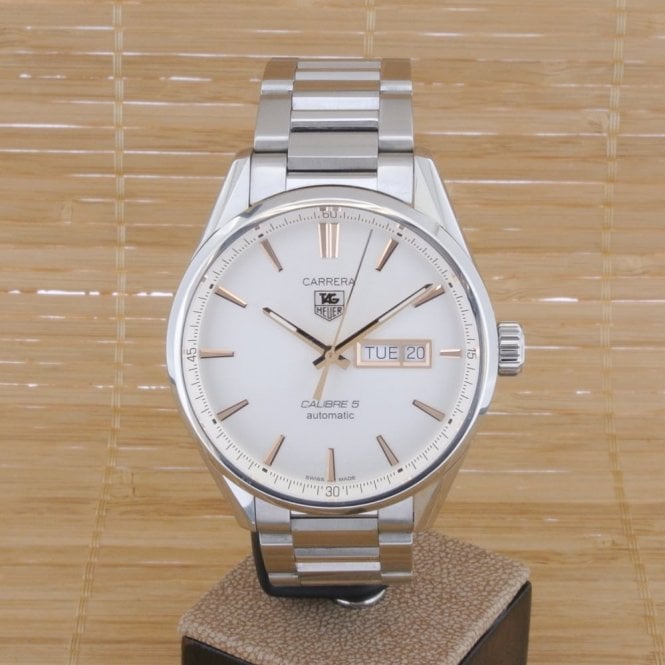 tag heuer carrera calibre 5 day date automatic watch 41mm with 1 year warranty p1454 35428 medium